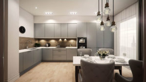 Apartment kitchen