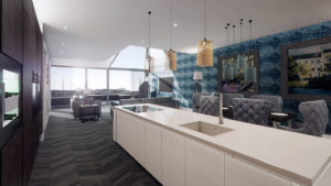 Penthouse kitchen